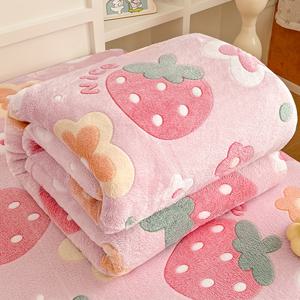 TEMU 1개 플란넬 침대 담요, 부드럽고 피부 친화적, 편안하고 따뜻함, 침실, 거실, 호텔 침구용, 사계절 사용 가능, 88개국 판매 중