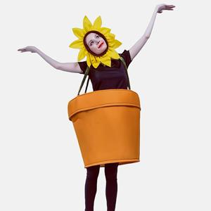 TEMU 성인 코미디 공연 테마 파티용 코스튬 (할로윈, 카니발, 뮤직 페스티벌에 적합)