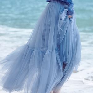 TEMU 메쉬 성인용 스윙 스커트