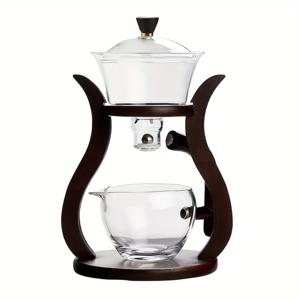 TEMU Lazy Kungfu 자석 찻주전자로 꽃차, 잎차, 티백, 커피를 즐기기에 완벽합니다. 훌륭한 휴일 선물로, 단독 찻주전자 또는 컵과 찻주전자 두 가지 옵션으로 제공되어 라마단에 이상적인 선택입니다.