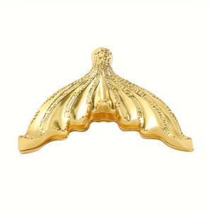 TEMU 헤비 메탈 인어 꼬리 책갈피, 골든 인어 책갈피, 책 애호가를 위한 선물로 완벽, 남녀 모두에게 적합, 일상적인 독서 및 수집용