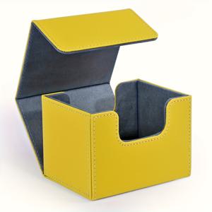 TEMU 카드 덱 박스, 커맨더 덱 케이스 (싱글 슬리브 카드 120+장 수납 가능) |, 플립형 뚜껑, CCG TCG 스포츠 카드에 적합, 트레이딩 카드, 발렌타인데이, 부활절, 크리스마스, 할로윈, 새해 축제 등에 적합