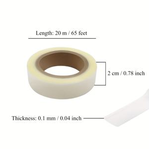 TEMU 방수 PU 코팅 재질용 솔기 밀봉 테이프 1롤, 스포츠 의류, 야외 장비, 레인 재킷, 텐트 및 차양에 적합