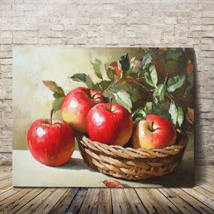 TEMU 1개 나무 프레임 캔버스 벽 예술 걸기 준비 완료, 팜하우스 사과 그림 빈티지 과일, 11.8인치x15.7인치, 침실 주방 사무실 바 팜하우스 거실용 캔버스 장식 벽 예술, 프레임 포함 홈 벽 장식 YIML4083, 룸 데코에 완벽한 2D 평면 WYF02, 2D 평면, 룸 데코에 완벽
