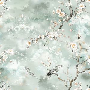 TEMU 손으로 그린 플로럴 및 빈티지 새 패턴 자체 접착 벽지 - 프랑스 및 미국 레트로 스타일 벽지, 제거 및 벗겨지는 접착 시트, 설치 및 사용이 용이, 홈 데코 벽 스티커, 주방, 침실, 거실에 적합