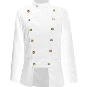 TEMU 빈티지 밀리터리 스타일 스탠드 칼라 더블 브레스트 드레스 코트 남성용, 긴팔 탑, 코트 스타일 무대 공연 의상, 재킷, 애니메이션 콘 코스프레, 할로윈 파티 의상, 새해 전야 파티, 크리스마스 모임, 테마 파티, 신년 파티 디너 드레스, 볼 공연 재킷, 역할극 의상, 테마 이벤트, 트렌디한 드레스업 의상 세트로 독특한 룩 연출