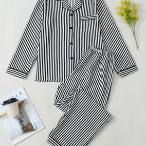 TEMU 여성 편안한 긴팔 롱팬츠 라운지웨어 세트