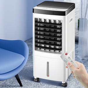TEMU 10L 리모콘 가정용 이동식 냉풍기 냉풍기+아이스 크리스털