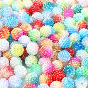 TEMU 105개 10mm 옐로우 플럼 비즈, 더블 컬러 그라데이션, 아크릴 비즈, DIY 장식 비즈, 인터벌 비즈, 주얼리 비즈, 휴일 선물