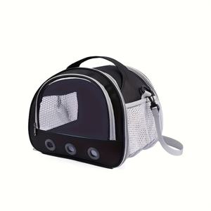 TEMU 휴대하기 좋은 애완동물 캐리어: 여행, 하이킹, 야외 활동에 적합하며 햄스터, , 기니피그, 새를 포함한 애완동물들이 놀이 시간을 즐길 수 있도록 도와줍니다!