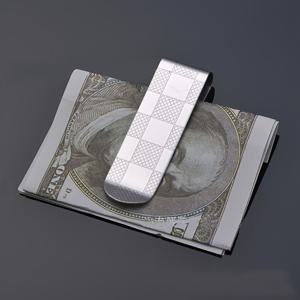 TEMU 남녀공용 창의적이고 패셔너블한 스테인리스 스틸 머니 클립, 금속 동전 지갑 및 지폐 클립