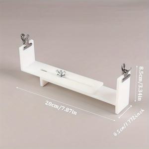 TEMU 20x4.5cm 1세트 플라스틱 팔찌 제작 도구, 초보자용 줄 매듭 손목밴드 니팅 공예 만들기