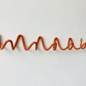 TEMU 창의적인 물결 디자인 북유럽 스타일 코트 & 모자 스카프 걸이, 가정 수납, 호텔 & 의류 매장 장식, 발렌타인데이 선물, 할로윈 & 크리스마스 장식에 적합