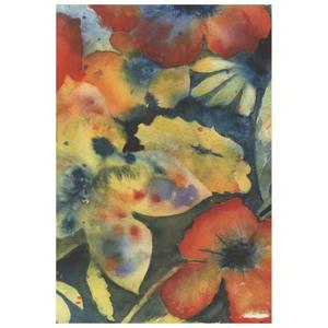 TEMU Adrianne Lenker 영감 프레임리스 캔버스 포스터 1개, 현대적인 홈 침실 장식, 12x18인치, 질감 있는 캔버스로 화려한 추상 꽃 디자인, 음악에서 영감을 받은 벽 예술, 현대적 인테리어를 위한 미학적인 방 장식