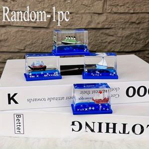 TEMU 침몰하지 않는 해양 아크릴 타이타닉 선박 모델 장식 | 투명 오일 충전 | 바다 애호가를 위한 이상적인 생일 선물