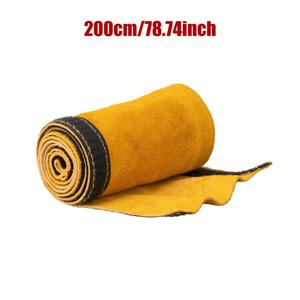 TEMU 2m/ 연장용 용접 건 케이블 보호 슬리브 - PU 가죽 난연성 및 내열 내마모 조절 가능한 아크 용접, 플라즈마 커팅, 레이저 & TIG 용접기용 방수 커버 - 워크숍 안전 장비, 내열 커버