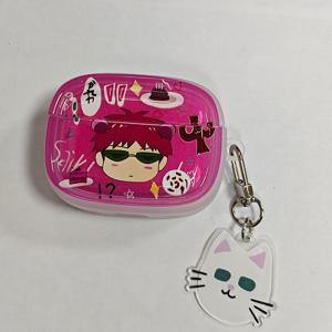 TEMU 에어팟 프로/프로2/1/2/3/4 이어폰 케이스에 적합한 만화 애니메이션 디자인, 고양이 펜던트, 내구성 좋은 TPU 보호 케이스, 창의적인 귀여운 디자인