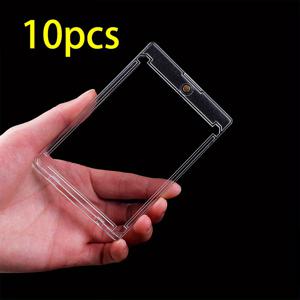 TEMU UV 차단 기능이 있는 35pt 초고화질 마그네틱 카드 홀더, 모서리 스포츠 카드 전시 케이스, 야구 쇼케이스 박스, 하드 플라스틱 보관 케이스, 트레이딩 카드용 UV 차단 스탠드 | 스타일리시한 디자인 | 안전한 고정