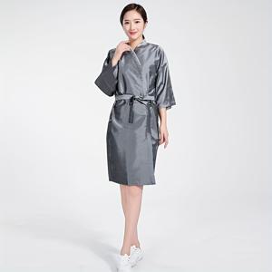 TEMU 살롱 클라이언트 로브, 기모노 스타일 헤어드레싱 케이프, 커팅, 염색 및 스타일링을 위한 헤어 스타일리스트 필수 의류, 고급 뷰티 및 헤어 살롱 필수품