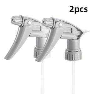 TEMU 자동차 디테일링, 차량 세척 및 정원 가꾸기에 적합한 강력한 사용을 위해 설계된 조절식 트리거 분무기 2개 세트, 산성 및 알칼리성에 강함