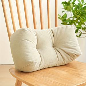 TEMU 제트빔 1개 인체공학적 요추쿠션 - 100% 폴리에스터 충전재, 멀티컬러 – 학생/직장인 및 노년층을 위한 앉기 및 낮잠용. 백투스쿨 | 여름철 선물 아이디어