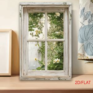 TEMU 2D 플랫 원피스 프레임리스, 벽화와 프린트가 특징인 2D 제품. 창의적이고 트렌디한 스타일로 집을 꾸밀 수 있습니다.