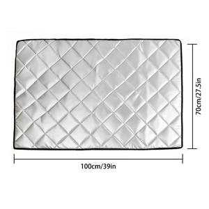 TEMU 단열 커버 천, 차양 및 단열 패드, 방수 단열 커버 디스플레이 냉동고, 방진 및 방한 퀼트 강아지용