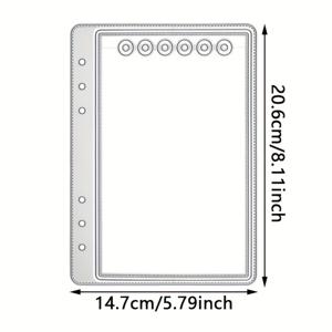 TEMU 금속 커팅 다이 1개, DIY 종이 공예 및 인사 카드 제작용 루즈리프 스크랩북킹 커터 몰드
