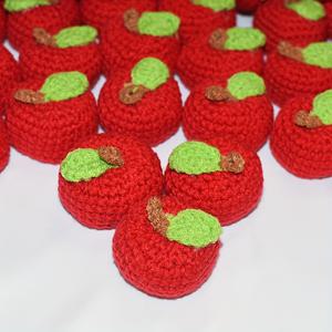 TEMU 5개 세트 수제 코바늘 장식 - 녹색 잎이 있는 뜨개질 장식, 키체인, 가방 장식, 휴대폰 장식, 파티 장식 및 집 장식으로 이상적인 참. 어버이날 선물로 좋습니다.