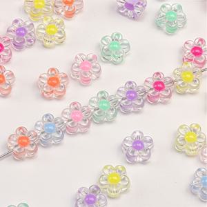 TEMU 아크릴 투명 매화 구슬 80개 세트, 12.5mm 주얼리 비즈, 투명 및 다양한 색상 혼합 마카롱 색상, DIY 팔찌, 귀걸이, 목걸이 만들기 키트용, 수공예품 장식용, 완벽한 크리스마스 및 부활절 선물, 귀여운 꽃 줄 구슬, 주얼리 액세서리용 루즈 비즈