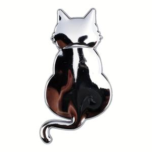 TEMU 차량 뒷면에 적합한 귀여운 만화 스타일 자동차 로고 스티커입니다. 고품질 금속으로 제작되었으며, 애완 고양이 테마로 차량을 장식하는 데 완벽합니다. 범용적으로 사용할 수 있습니다.