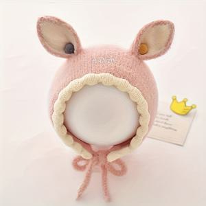 TEMU 토끼 귀 겨울 모자, 귀를 따뜻하게 지키는 귀여운 플러시 모자. 이름을 맞춤 제작할 수 있으며, 추운 날씨에 완벽하며 남녀공용이고 가을과 겨울에 스타일리시합니다. 추운 겨울날을 위한 훌륭한 동반자! 사랑스러운 모자