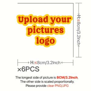 TEMU 맞춤 DTF 전사 스티커, 개인 맞춤 다리미 로고, DIY 사진/텍스트/이미지 장식, 티셔츠/모자/바지에 열전사 스티커로 적합, 발렌타인데이, 할로윈, 새해 선물로 완벽