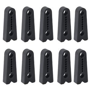 TEMU 10개입 차량 문 잠금 버클 보호 패드 | 실리콘 충격 흡수 및 소음 감소 커버, 향상된 소음 감소 및 보호