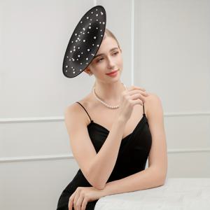 TEMU 1개 HITYFASCINATOR 1개 비즈 페시네이터 모자와 헤어밴드 - 빈티지 1920 파티 액세서리, 티파티, 웨딩, 경마, 신부용 모자에 적합