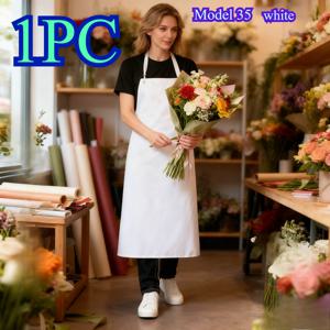 TEMU 헤비듀티 PVC 에이프런 - 홈 클리닝, 펫 케어, 작업용 - 3가지 스타일 (디자인) - 쉬운 세척 커버, 샵용, DIY 및 전문 작업용