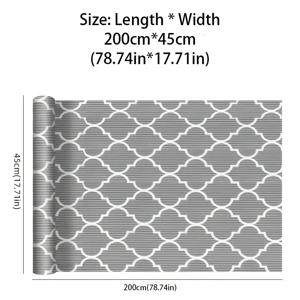 TEMU 캐비닛 및 서랍을 위한 미끄럼 방지 매트로도 사용 가능한 간편한 네잎 클로버 테이블 매트입니다. 주방에서 다양한 용도로 사용할 수 있으며 다양한 크기로 제공되어 식탁에 이상적입니다.