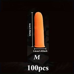 TEMU 실리콘 핑거 코트 100개, 핑거 코트