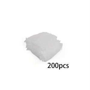 TEMU 200개 일회용 정수기 주방 싱크대 필터백 샤워 싱크대 머리카락 쓰레기 보관용 그물망백, 주방 싱크대 배수구 필터, 확장형, 막힘 방지, 안전한 하수구 및 쓰레기 처리 보장, 가정 및 식당용