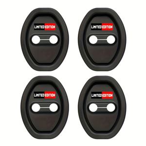 TEMU 토요타, 렉서스, 닛산, 쉐보레, 현대, 기아에 적합한 실리콘 자동차 도어 잠금 장치 커버 4개 세트, 충격 흡수기 및 소음 감소 장치. 사계절용으로 범용이며, 디자인과 저소음 작동을 특징으로 합니다.