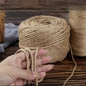 TEMU 천연 황마 끈 - 787.4피트 (20m X 3mm 두께) 초장형 수제 황마 로프, DIY 공예, 가드닝, 선물 포장, 홈 데코, 예술적 장식, 휴일 액센트, 선물 포장, 고양이 스크래칭 포스트 등에 이상적 - 내구성과 다용도 가든 끈 | 러스틱 룩 | 튼튼한 섬유 소재, 공예용 로프