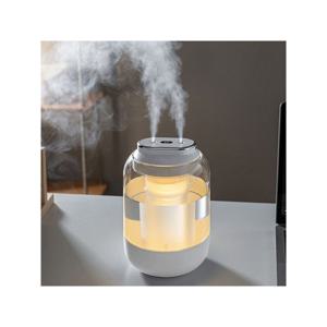 TEMU 2L 더블유 충전식가습기 대용량 무선가습기 무소음 탁상용 사무실 미스트 안개분사 무드등