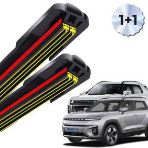 TEMU 1+1 트리플X2 토레스 전차종 와이퍼 블레이드 윈도우브러쉬