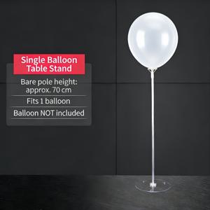 TEMU 풍선 기둥 세트, 높이 조절 투명 풍선봉과 받침대 포함 – 결혼식, 생일, 베이비 샤워, 프로포즈, 새해, 발렌타인데이, 어머니의 날 및 기타 축제 장식용. DIY 발렌타인데이, 부활절, 휴일 파티 센터피스용 두꺼운 플라스틱 기둥