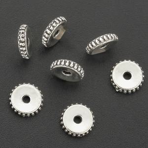 TEMU 100개 휠 스페이서, 금속 합금 빈티지 라운드 홀 스페이서 비드 커넥터, 플랫 기어 비드 스페이서, 휠 비드, 비딩 스페이서, 쥬얼리 만들기 DIY 참 커넥터, 목걸이, 귀걸이, 팔찌, 직조 와셔, 오픈 라운드 클로즈드 라운드 싱글 루프 커넥터, DIY 크래프팅 팔찌 목걸이 쥬얼리 재료