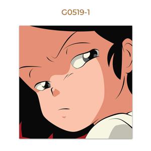 TEMU 현대 북유럽 애니메이션 캔버스 벽 예술, 액자 없는 일본 한국 스타일 패션 포스터, 거실 및 게임룸 장식용, 애니메이션, AOKIZY, 그림