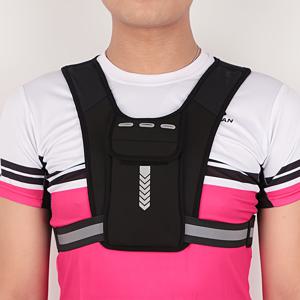 TEMU 경량 러닝 조끼 남녀용 백팩 스트랩, 하이킹 및 크로스컨트리 사이클링 마라톤에 적합한 러닝 장비 액세서리, 휴대폰, 헤드폰, 잔돈, 열쇠, 종이 타월 등을 쉽게 보관할 수 있으며 훈련 중에도 안전하게 땀 없이 보호됩니다