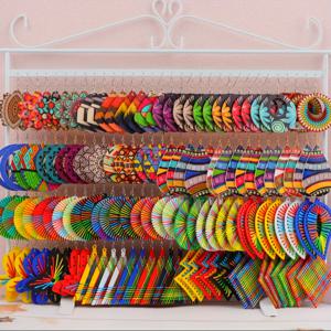 TEMU 빈티지 스타일 프린트 나무 귀걸이 10쌍, 패셔너블한 물방울 펜던트 여성용 귀걸이, 파티 선물 주얼리, 랜덤 스타일 배송