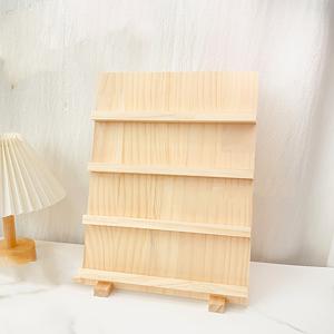 TEMU 네일 컬러 보드 카드 종이 나무 디스플레이 랙 매니큐어 제품 전시대 귀걸이 프레스온 네일 아트 디스플레이 랙 목걸이 전시대 스토리지 홀더 공간 절약형 스튜디오용