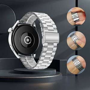 TEMU 22mm/20mm 스테인리스 스틸 남성용 시계 밴드, 6/5/4/3 호환 시계 스트랩, 시계, 샤오미 워치에 적합, 액티브 2 40mm 44mm/액티브 40mm/ 3 41mm/ 42mm/기어 호환